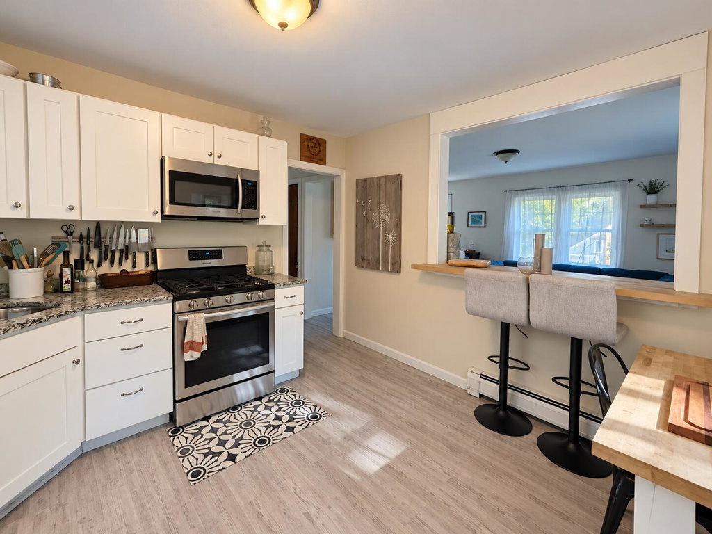 Bright Modern Farmhouse Kitchen and Brea