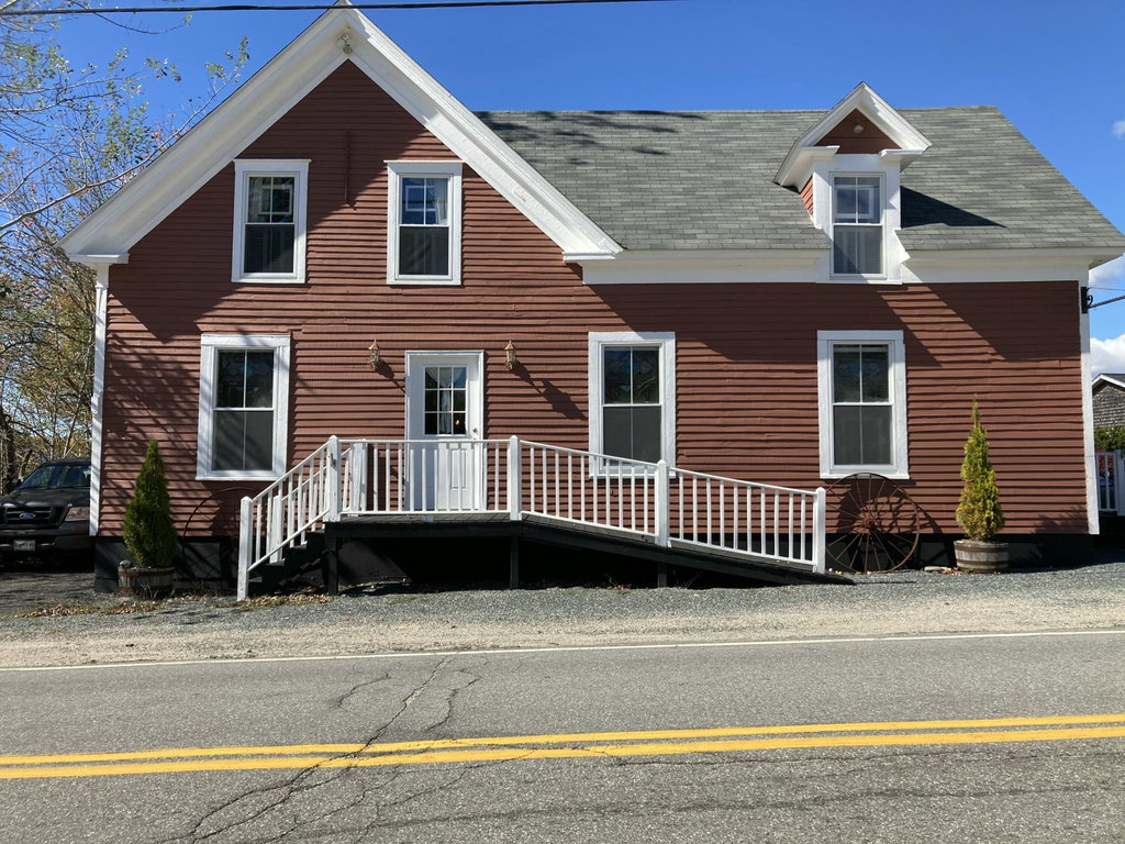 Second floor is an apartment.