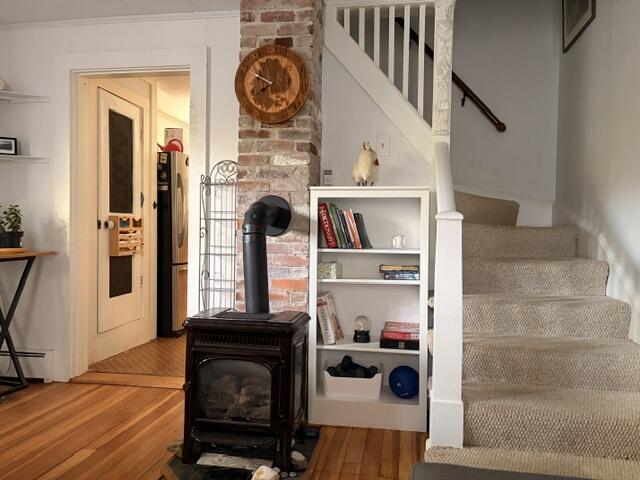 Propane stove, stais