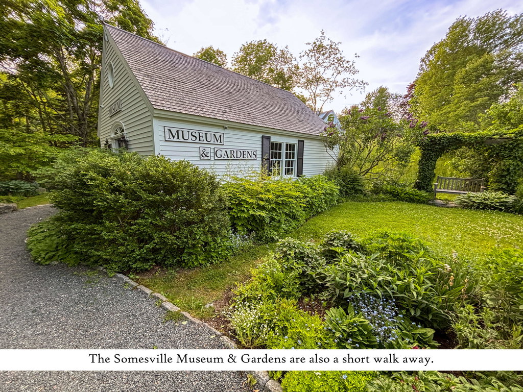 Somesville Museum & Gardens (2), label