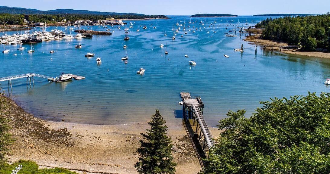 Aerial of Dock and Harbor