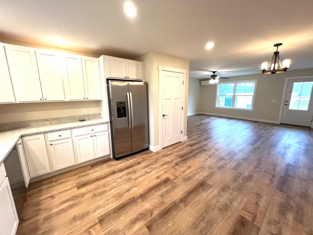 kitchen to living