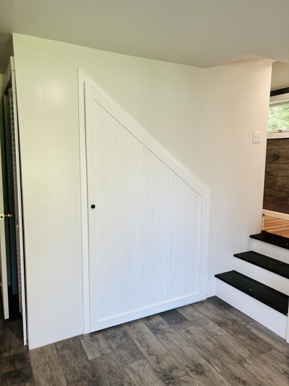 Storage in lower level/basement.