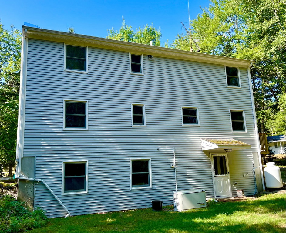 Exterior back