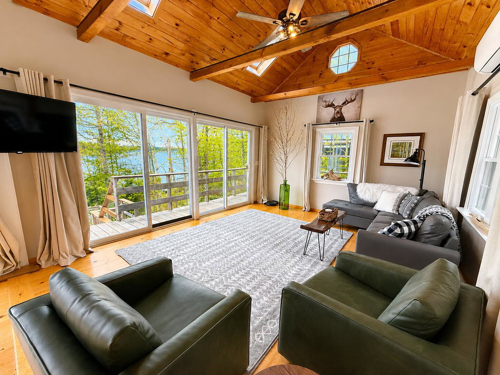 Huge Open Concept Living Room