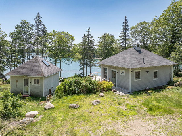 Both cottages from Parking Area