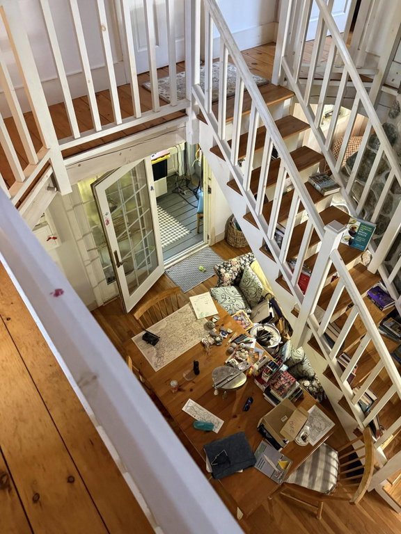 2nd floor hall looking down