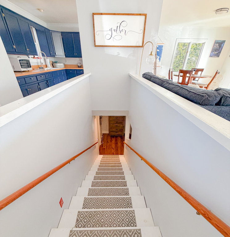 Downstairs to bedroom