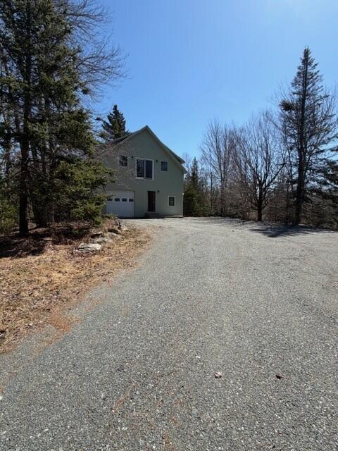 Driveway view - entering house