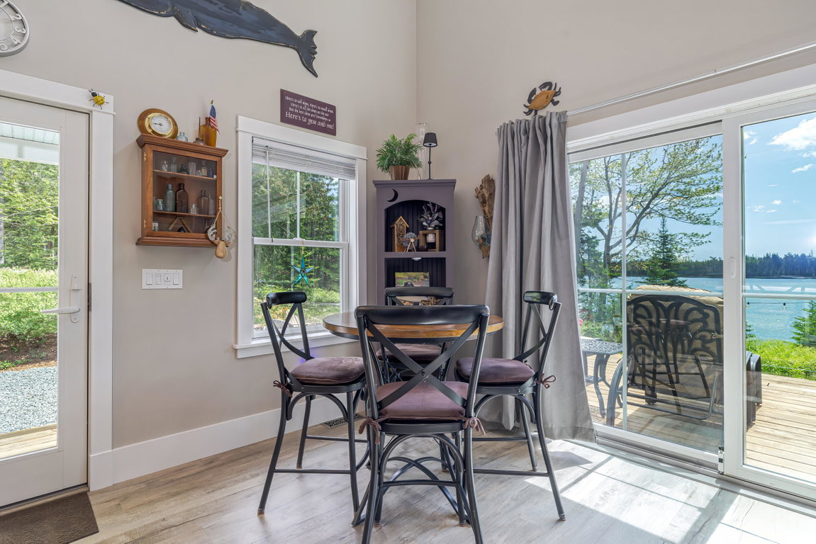 Dining and side door