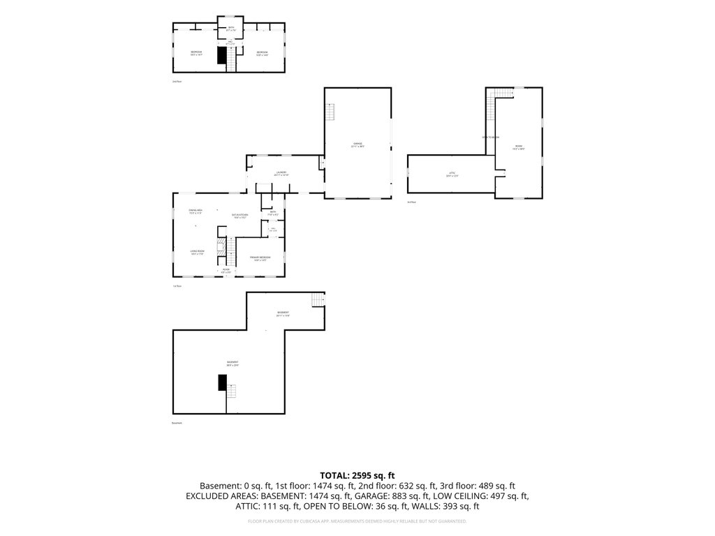 all levels floorplan