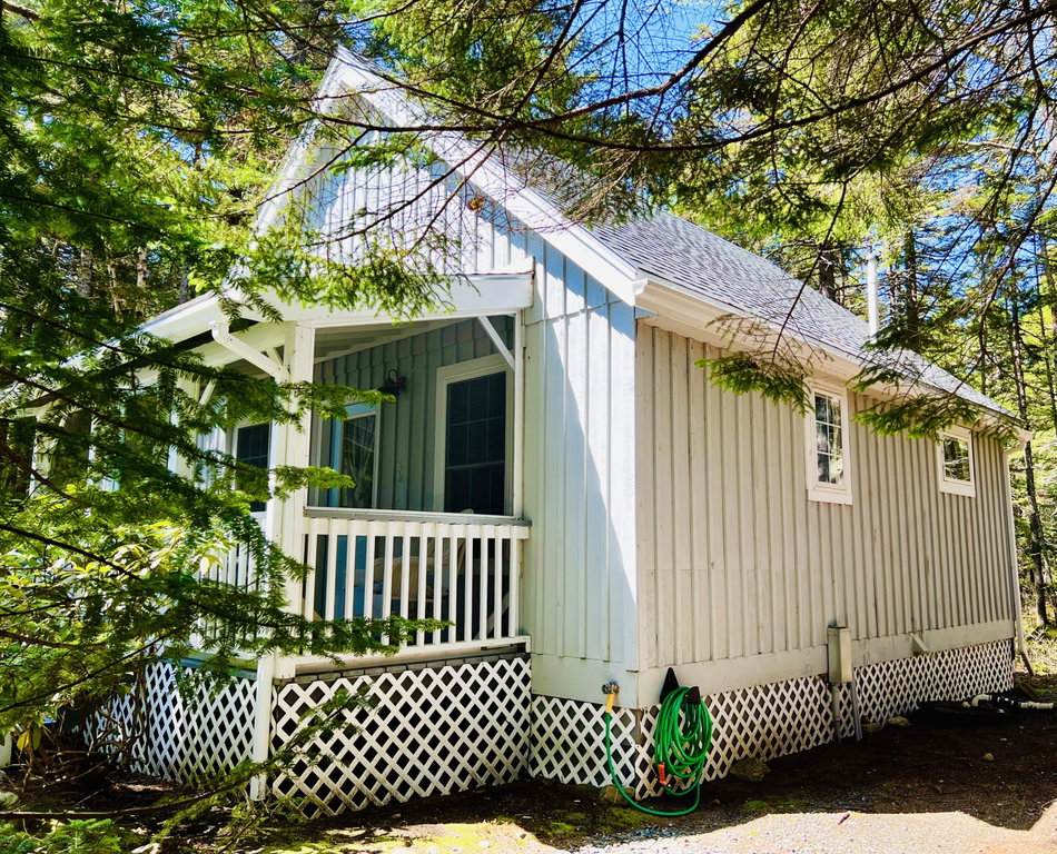 Exterior side of cabin