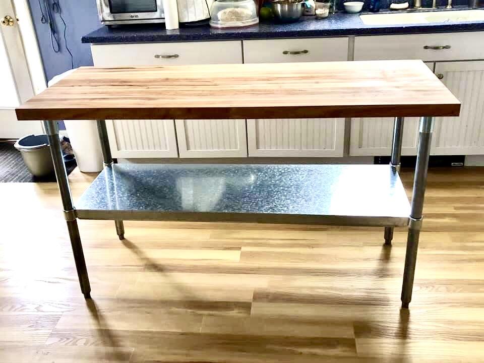 Island in kitchen
