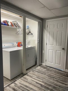 Laundry area