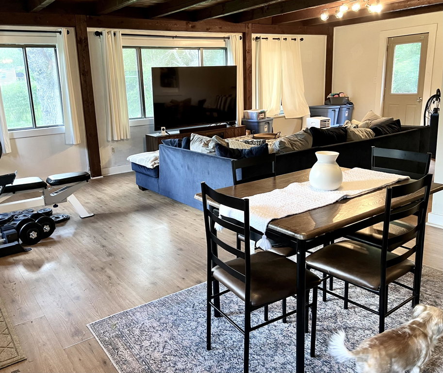 Open Concept Dining-Living