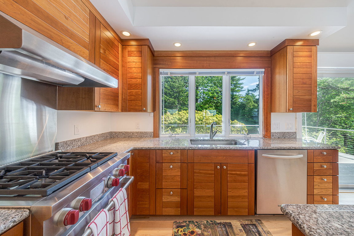 Kitchen with Wolf Range