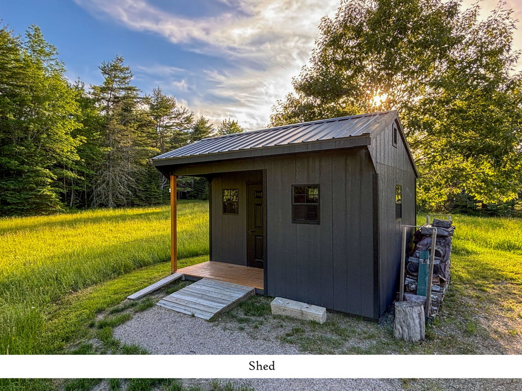 Shed, label