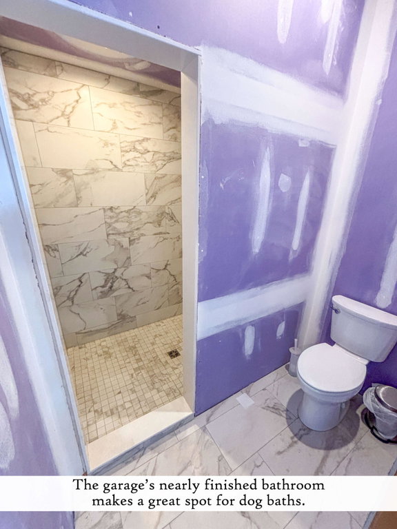 Garage's Near Finished Bathroom (2), lab