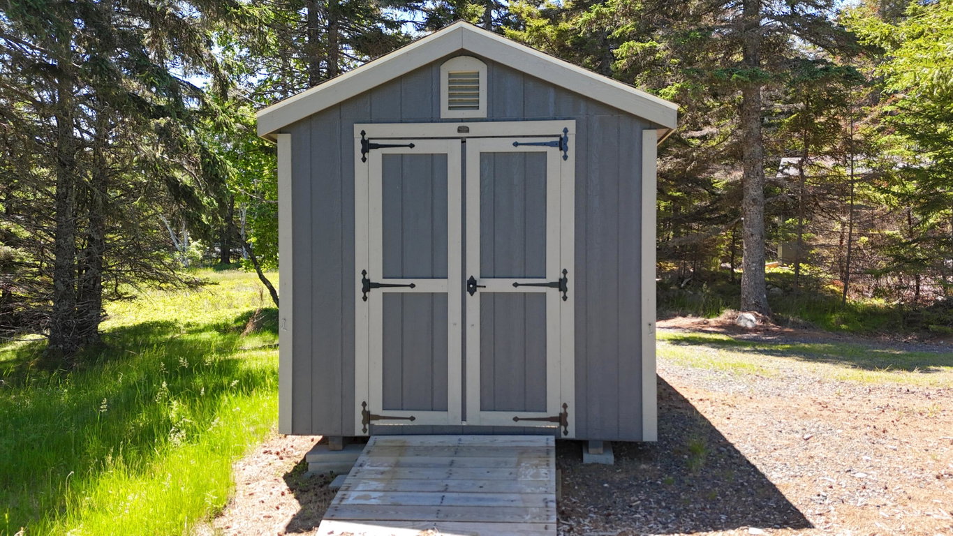 shed front
