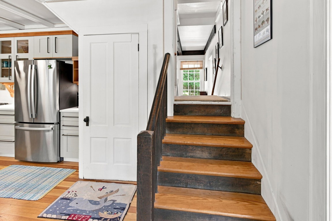 Upstairs from kitchen