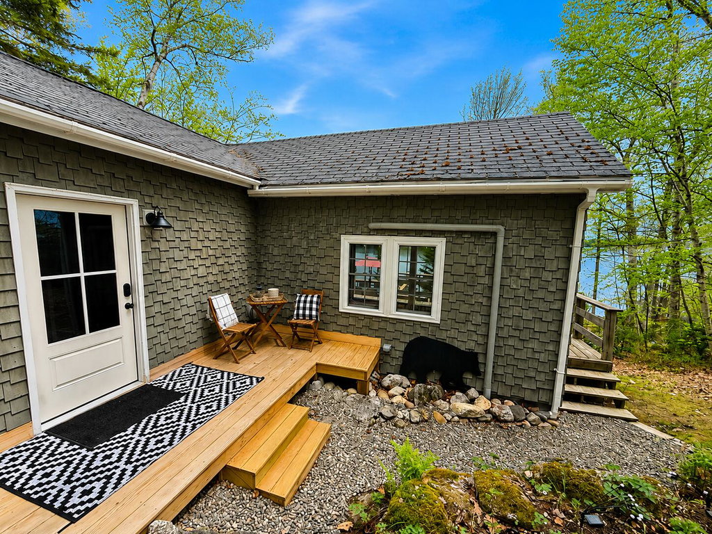 Relaxing Front Porch Seating Area