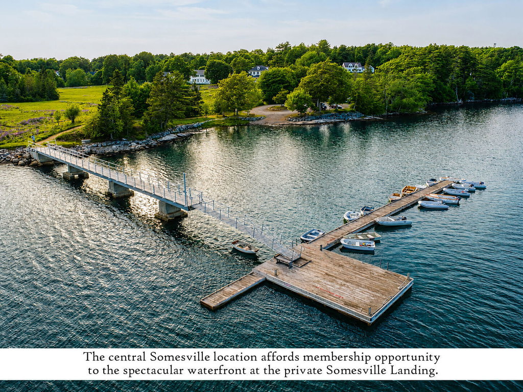 Somesville Landing (1), label