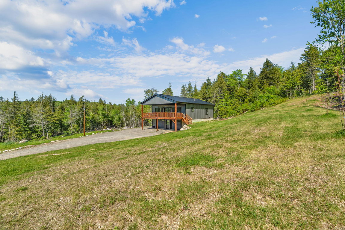 View from side yard