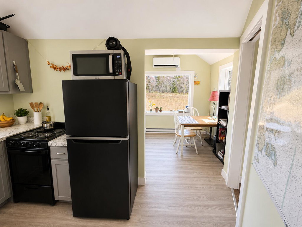 Kitchen into dining