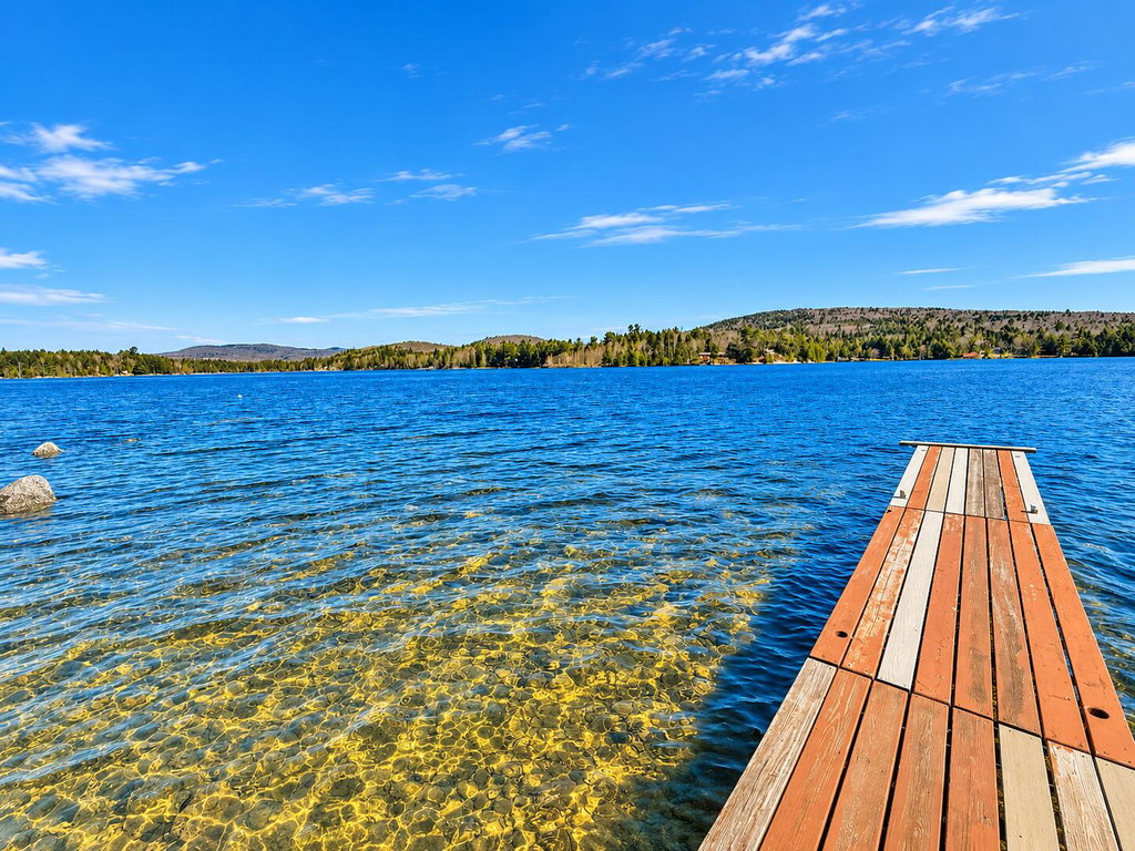 Lake and Dock View