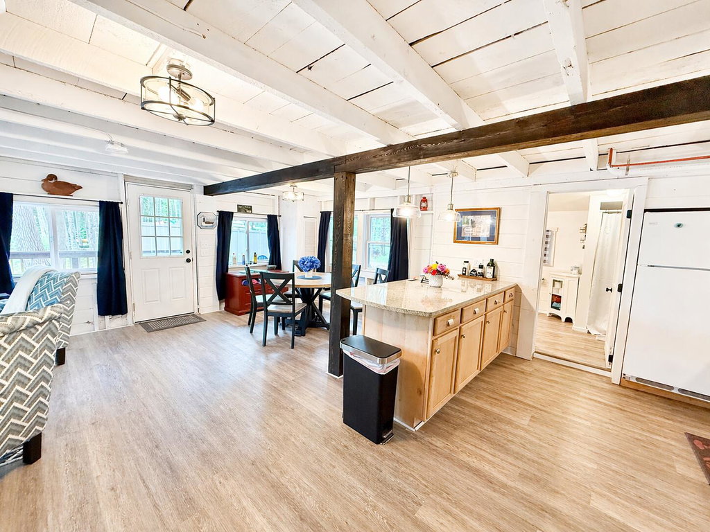 Open concept of Kitchen and Dining
