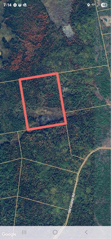 Tax Map Overlay on Aerial