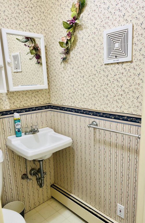 First floor full bath