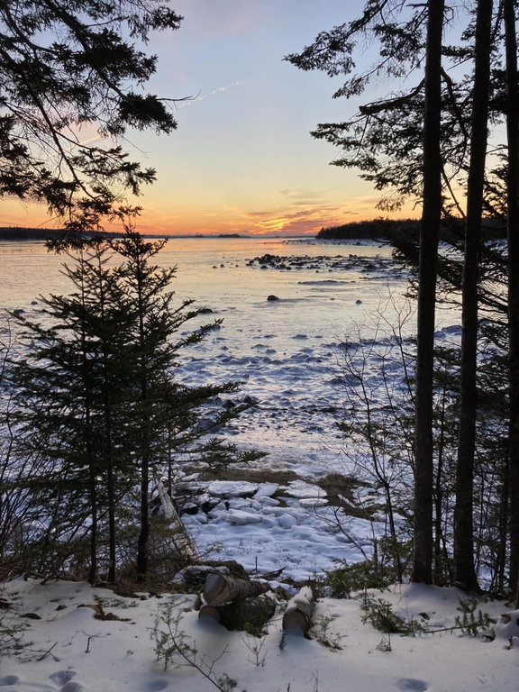 Winter view of Bay