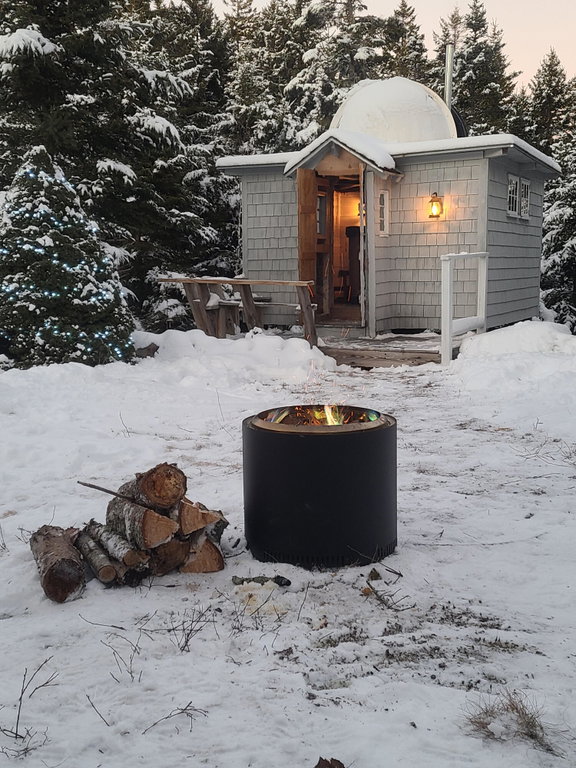 Hot tub building