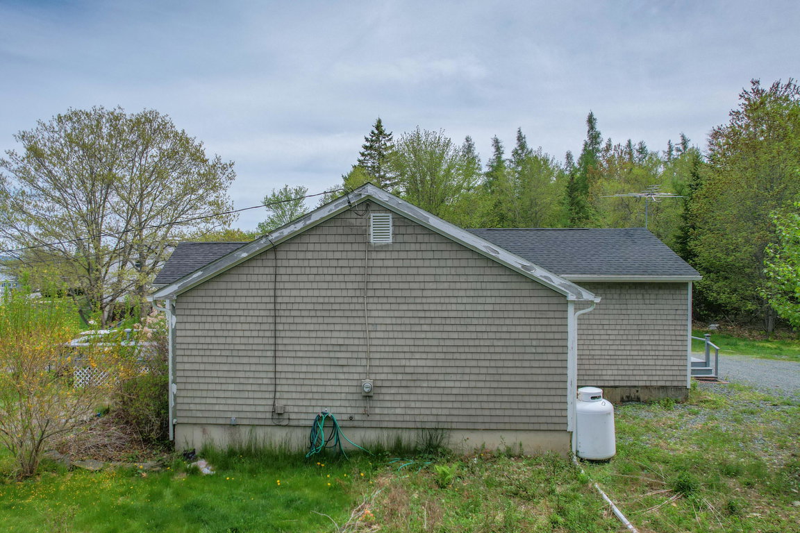 backside of house