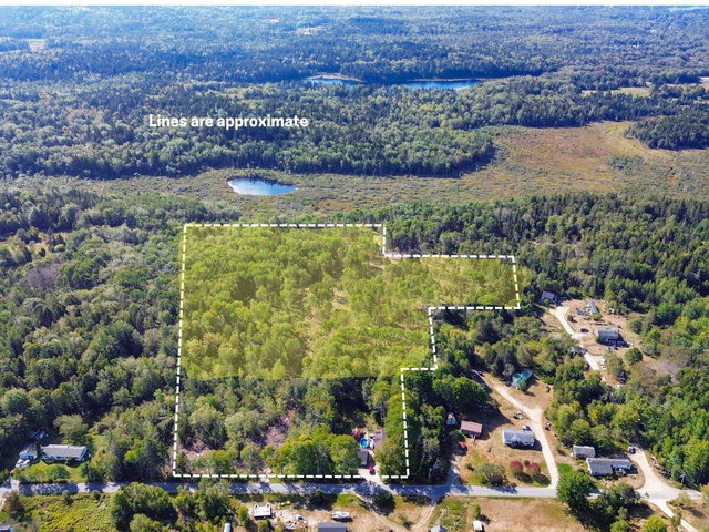 Approximate property lines 14 ACRES to convey