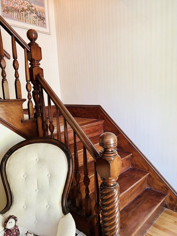 Stairs to second floor