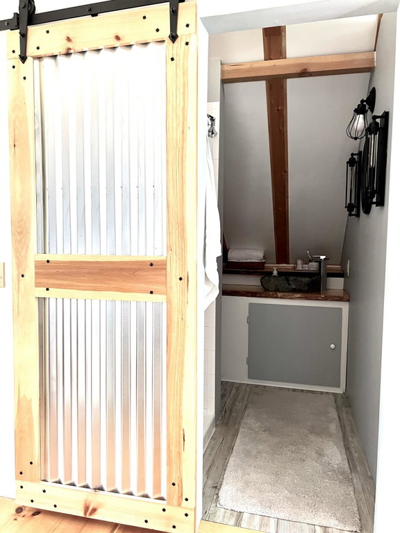 Bathroom in loft