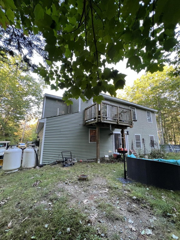 Back Yard from side
