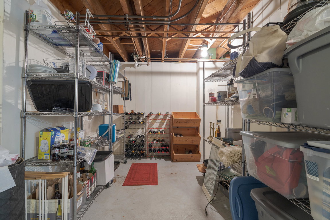 Basement Storage Area