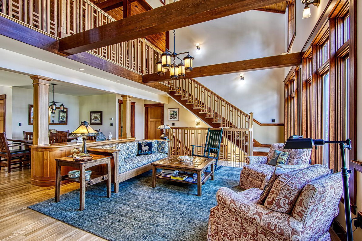 Living Room and stairs