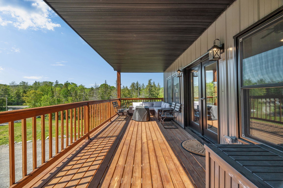 Deck off Kitchen