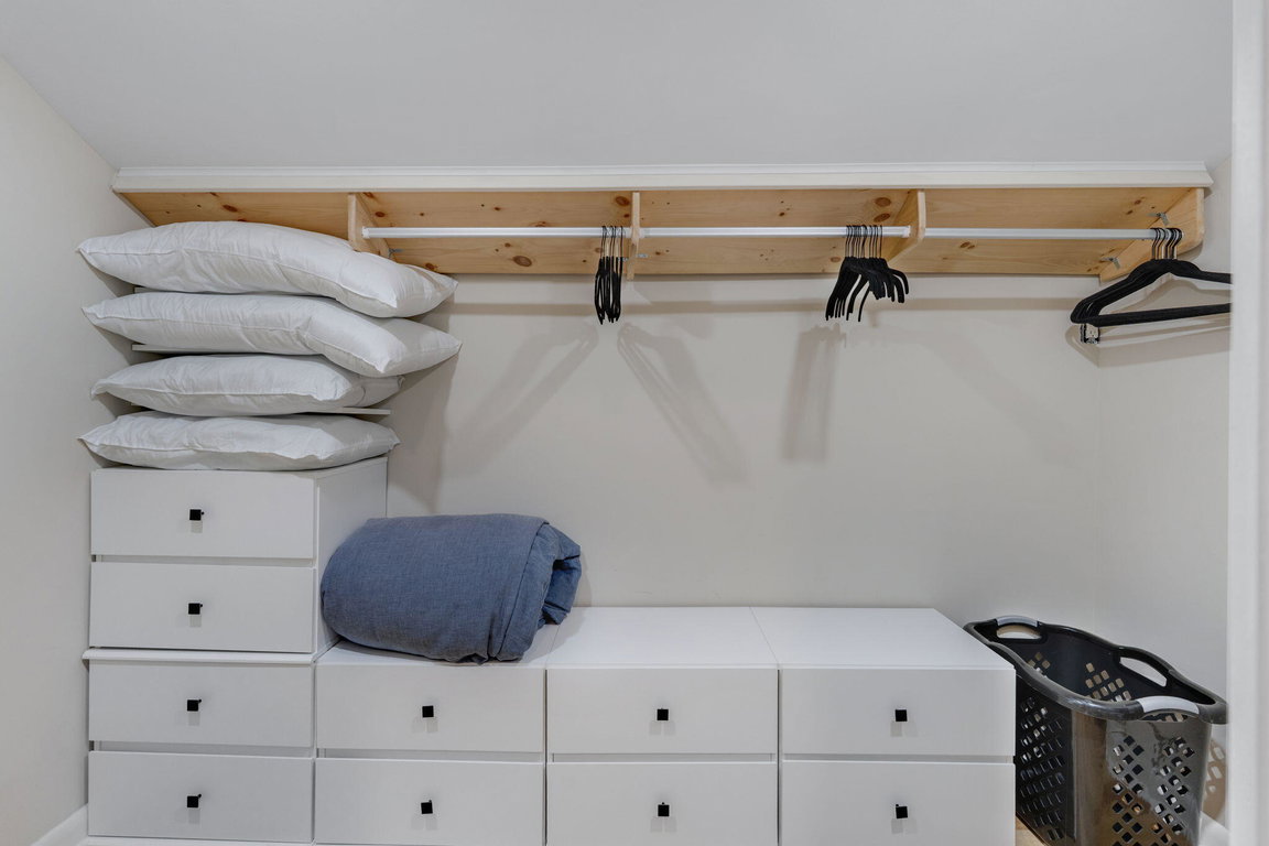 primary bedroom closet