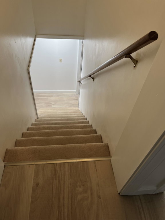 Stairs to lower level