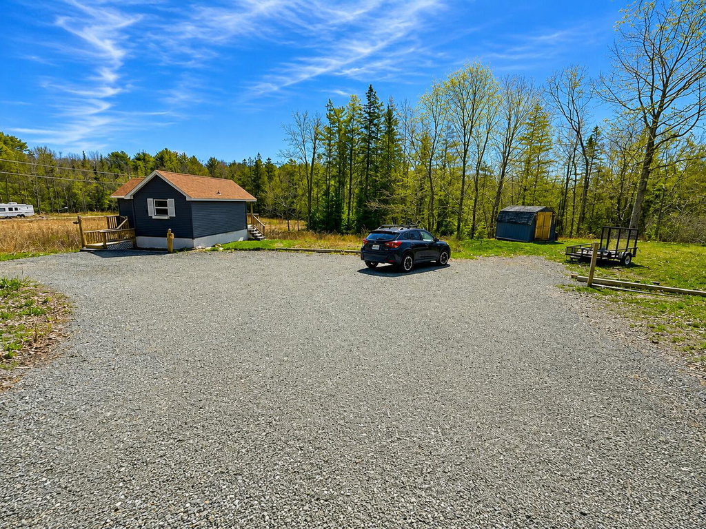 Large driveway