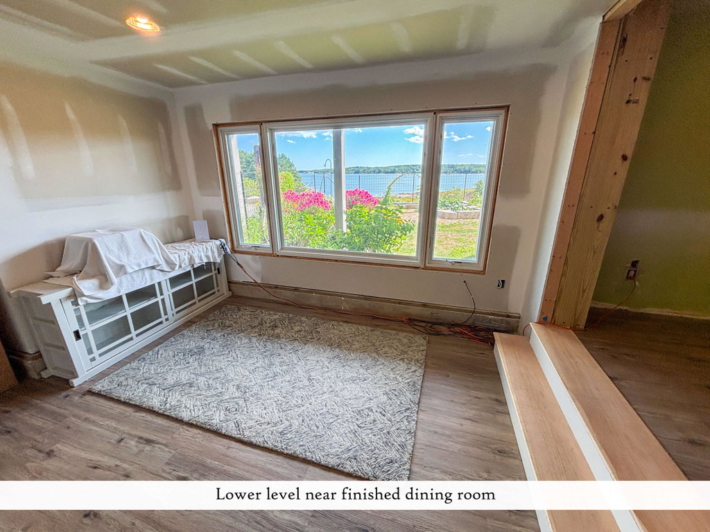 Lower Level Near Finished Dining Area (2