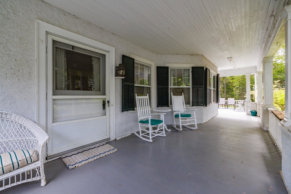 Front door is a Dutch Door