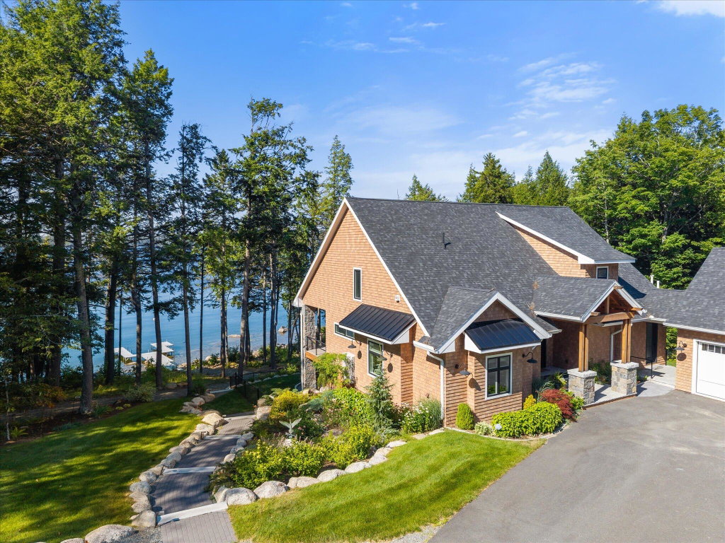 Meticulously landscaped grounds....