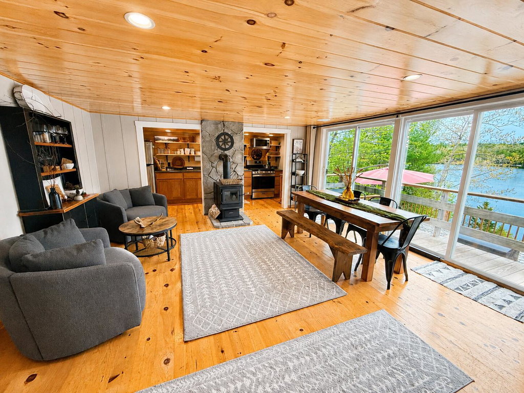 Lounge Space and Dining Room