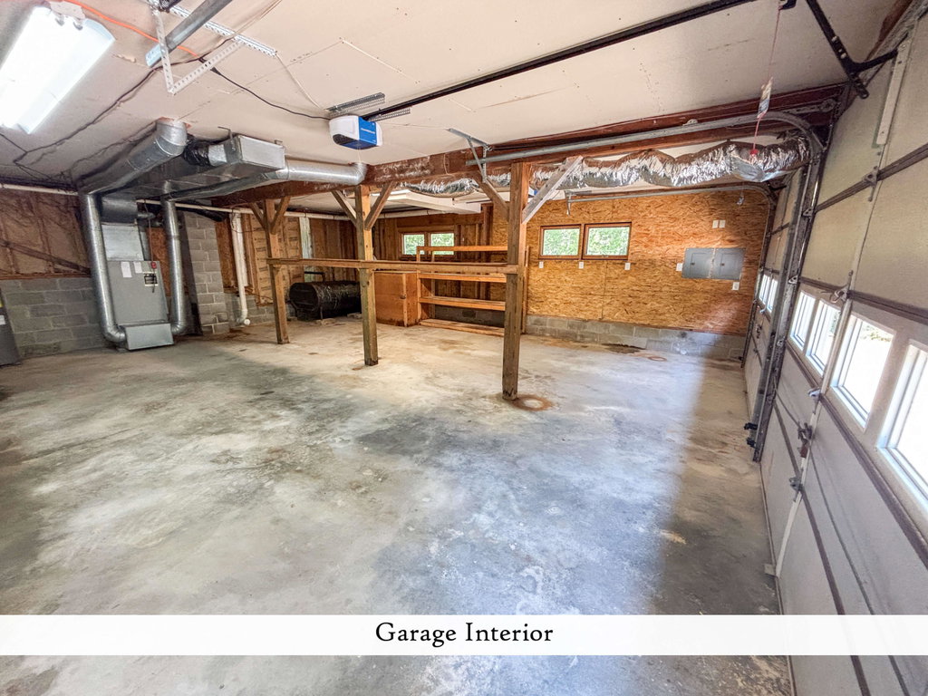 Garage Interior, label